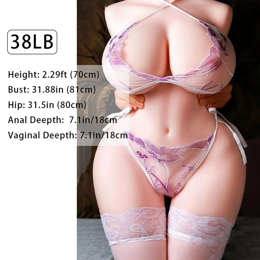 38lb life size sex doll Rosie: 31.9LB Durable Big Ass Sex Toy Love Doll Torso Sexy Real Dolls –  Dolltorso main image 0