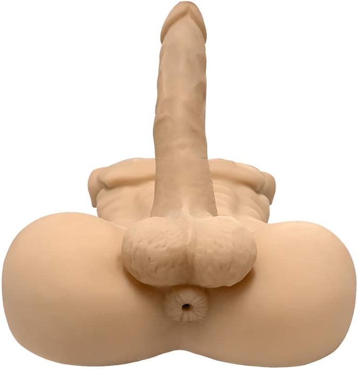 15LB Männliche Penispumpe Sexpuppe für Frauen mit 7 Zoll flexiblem Dildo Männlicher Torso Penis Liebespuppe mit engem Anus Sex Unisex Masturbationsspielzeug für Frauen