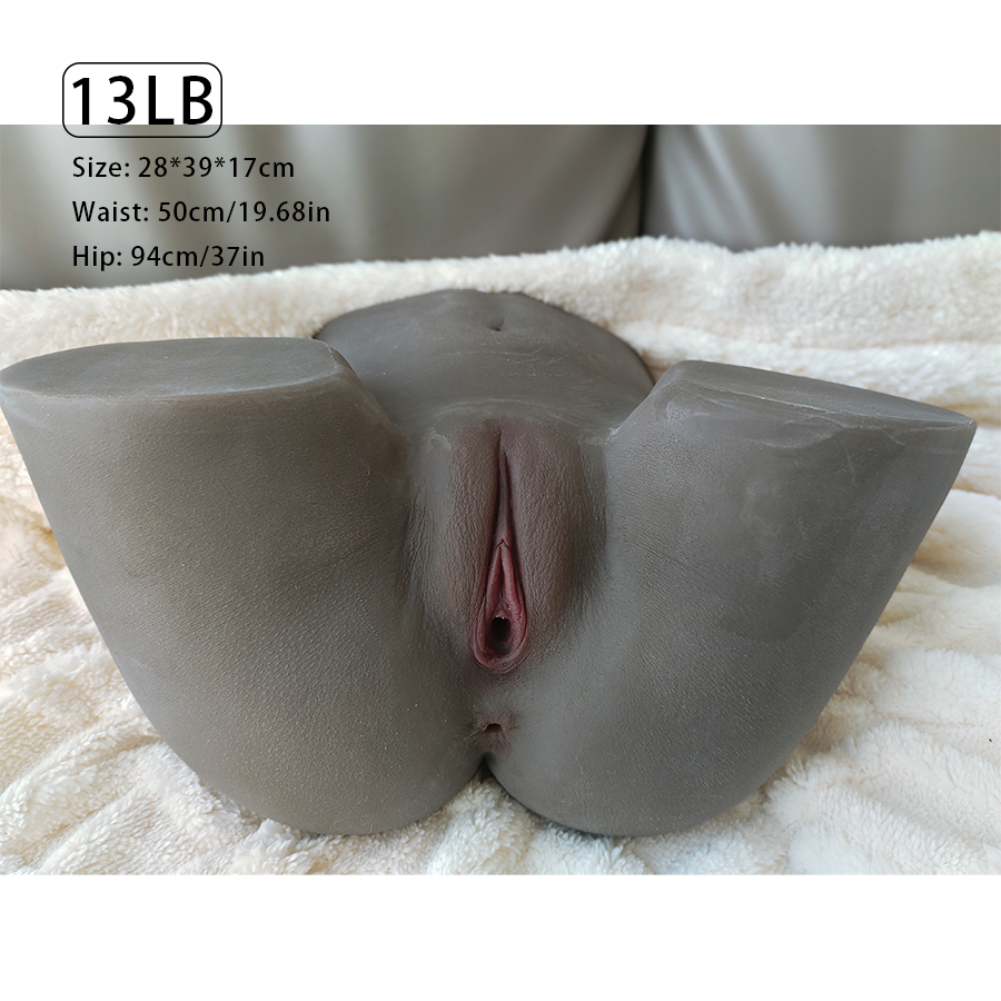 Masturbador masculino realista de tamaño grande, juguete sexual de vagina falsa, 1:1, muñeca de amor con culo grande, 5,9 kg