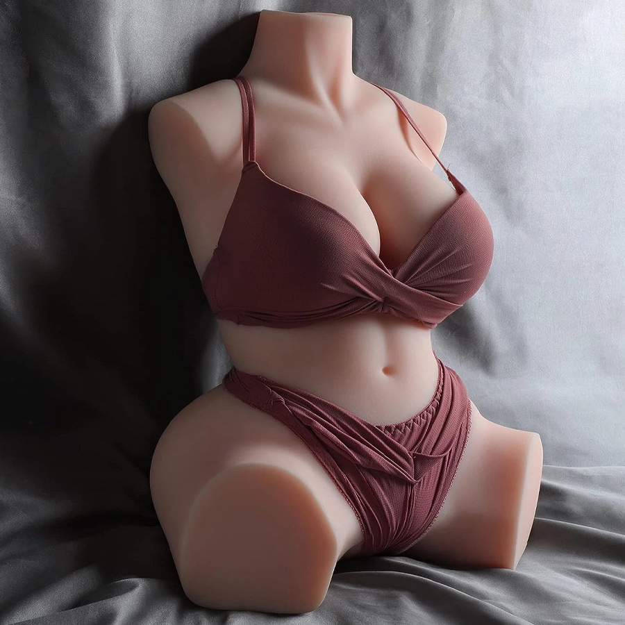 LifeSize Love Toy BBW Half SexDoll Realistic Full Body Huge sex toy for Men 14lb-DE