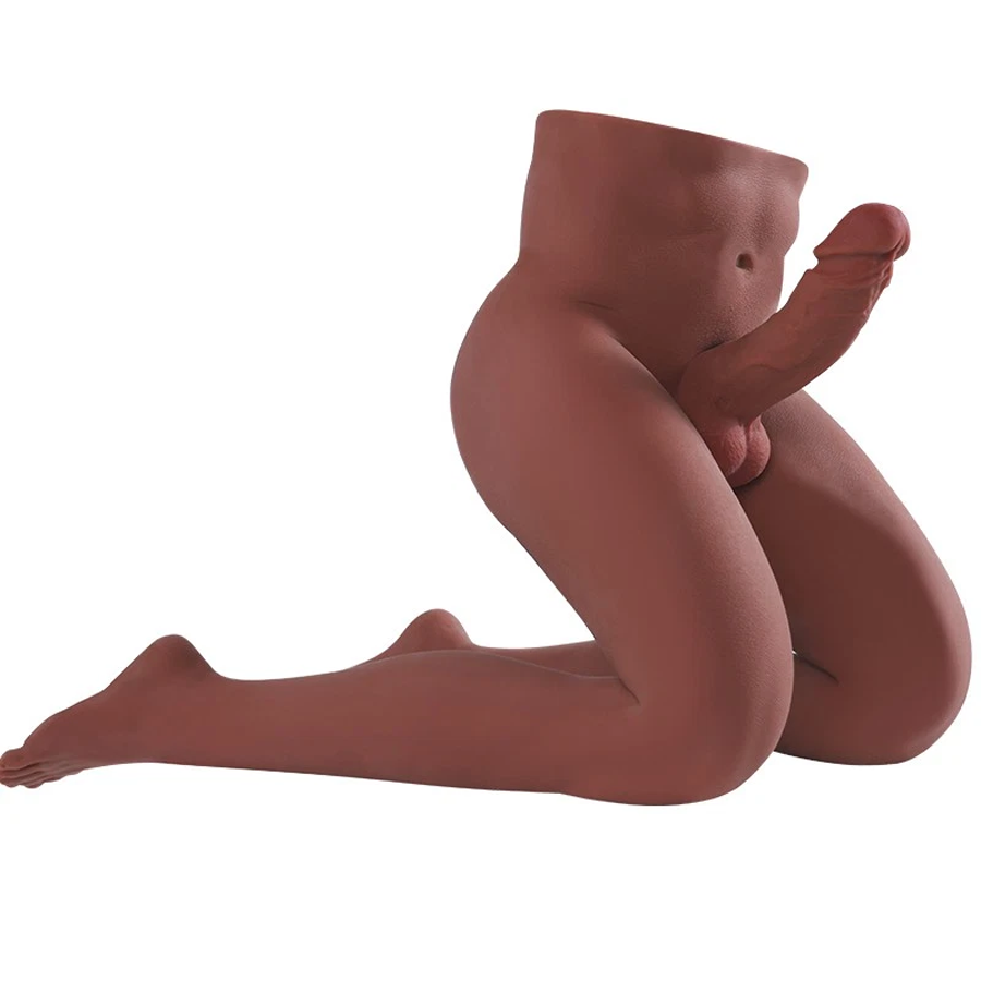 Life-Size Sex 17lb Doll Silicone Love TPE Doll for Men Gay Women With Penis Anus
