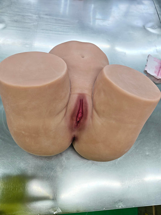24kg Life Size Sex Doll Big Ass Male Masturbator Fake Pussy, Soft Female Sex Doll Big Butt Realistic Pussy Ass Male Stroker with 2 Hole Deeper Vagina & Tight Anal, Adult Sex Toy for Men Masturbation