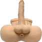 15LB Männliche Penispumpe Sexpuppe für Frauen mit 7 Zoll flexiblem Dildo Männlicher Torso Penis Liebespuppe mit engem Anus Sex Unisex Masturbationsspielzeug für Frauen