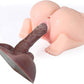 Analdildo, Realistischer Männlicher Großer Penis, Echtes GefüHl, Lebensechter Hintern, Lebensechte Hoden, MäNnertorso Mit Dildo, Arsch, Sexpuppe, Masturbierende Liebespuppe 