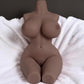 37LB Life Size Sex Doll for Male Masturbator, Female Torso Love Doll with Soft Big Boobs Big Butt Pussy Ass Full Size Sex Doll Vagina Anus Men Masturbator Adult Sex Toy for Men, Black