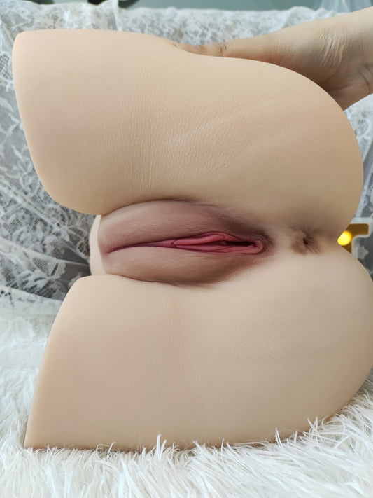 Realistische Sex puppe für Männer, Masturbator, Taschenvagina, Erwachsenenspielzeug, 14LB schwere Sexpuppe in Lebensgröße mit enger Vagina und Anus, Sex spielzeug für Männer, Masturbationshilfe, Vaginalspielzeug, Sex-Torso, Po.