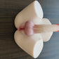 Transsexuelle Sex puppen mit Dildo Sex Doll Torso Sexpuppe mit realistischem, flexiblem Penis und enger Vagina/Anus, Unisex Masturbationspuppe für Frauen, Männer und Schwule, Erwachsenen spielzeug, 5.5LB
