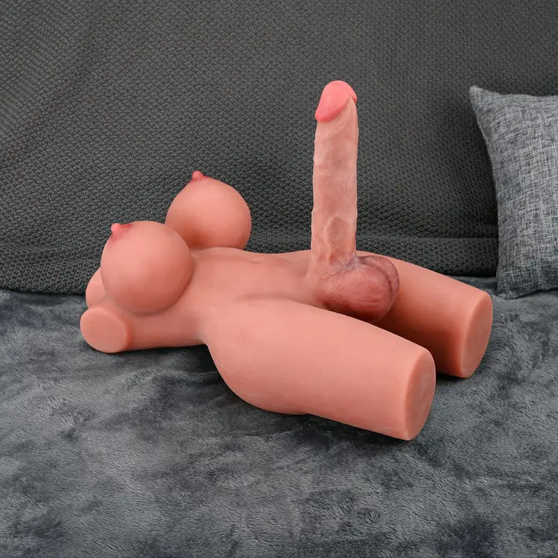 5,5 kg Shemale Sex TPE Doll Realistic Big Penis Love TAN Toy Trans 12LB Adult Sex Toy