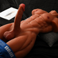 16 kg schwere TPE-Sexpuppe, männlicher Oberkörper, Sexspielzeug für Erwachsene, großer Penis, Po für Frauen, schwul 
