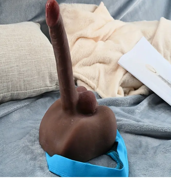 Riesiger, lebensechter Dildo, Sexpuppe, männlicher Oberkörper, Sexspielzeug für Erwachsene, großer Penis für Frauen