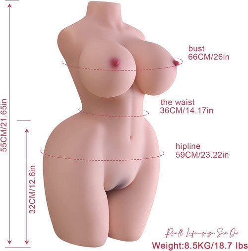 Realistische Vagina, Anal- und Po-Liebesspielzeug, männlicher Masturbator, Sexpuppe für Erwachsene 
