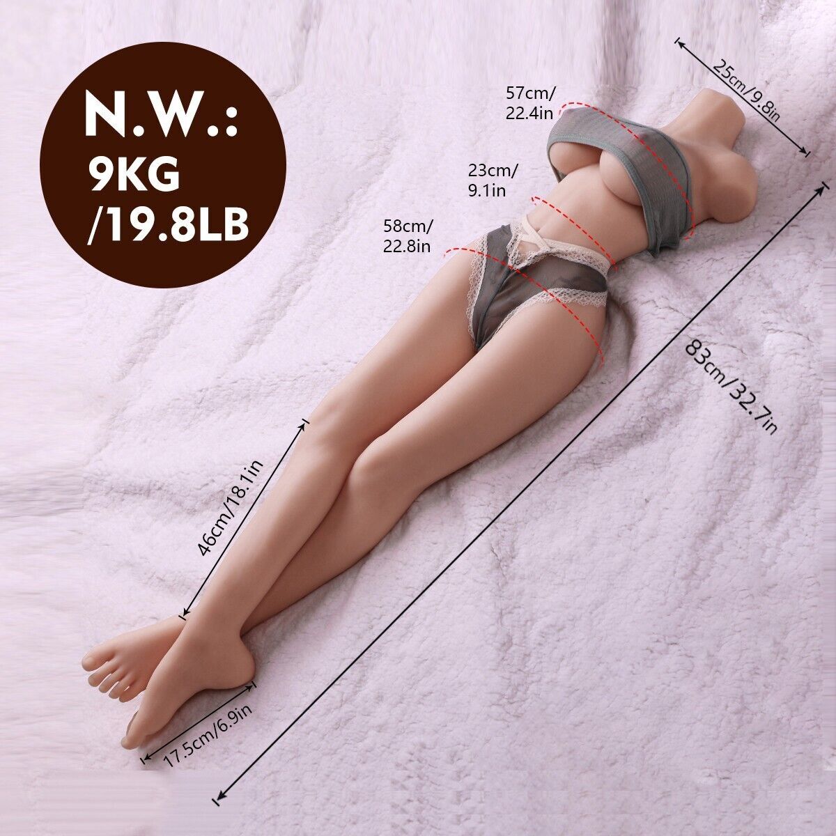 Sex TPE Dolls Silicone Love Big Doll Real Full Body Life Size Adult Toy for Men-