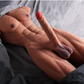 16 kg schwere TPE-Sexpuppe, männlicher Oberkörper, Sexspielzeug für Erwachsene, großer Penis, Po für Frauen, schwul 