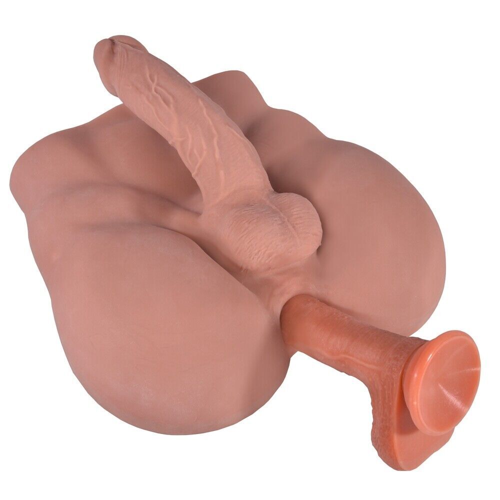 Huge Lifelike Dildo Sex  Doll Male Body Torso Adult Sex Toy Big Penis For women