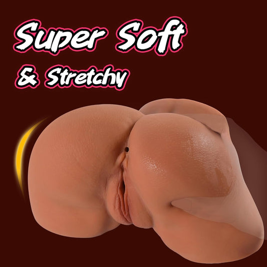 Taschenmuschi-Sexspielzeug für Männer Sex Doll 5 Pfund schwere Sexpuppen, männlicher Masturbator, Einsteiger-Analsexspielzeug für Männer, realistischer weiblicher Oberkörper, Mini Po Masturbator mit enger Vagina, Anus und Hüfte