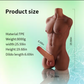 8 kg realistische TPE-Sexpuppe für Frauen und Männer, Sextoy Torso, Ganzkörper-Liebespuppe für Männer – Europäisch