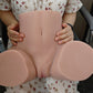 20LB Männlicher Masturbator-Sexpuppe für Männer, realistische braune Hautstruktur, weicher weiblicher großer Po und Vagina, Sexspielzeug für Erwachsene mit 2 Löchern für tiefere Vagina und engen Anus