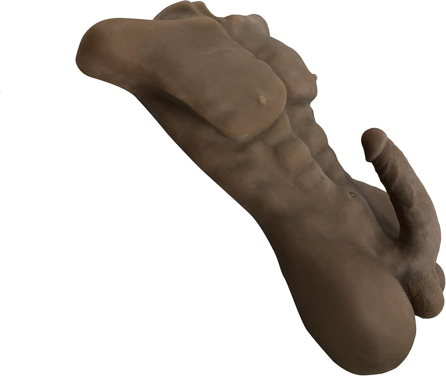15LB Männliche Sexpuppe für Frauen mit realistischem Dildo, lebensgroße Sexpuppe Ganzkörper-Sexpuppe Torso-Sexpuppe für Erwachsene mit Penis großem Schwanz engem Anal Unisex-Sexspielzeug für Frauen Männer Dreier Paar Sex Spaß Masturbation