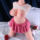 Sex Doll Full Body with Flexible Legs Built-in Skeleton Realistic Sex Doll for Men, 4 in 1 Adult Sex Toy for Men Muñeca Sexual Long Legs Dual-Channels