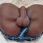 Life Size Adult sexDoll Sex Toy 10kg TPE Big Ass Male Gay TPE Butt ASS Anal Black Life Size Male Masturbator Gay Big Ass Buttocks Sex Doll,  Gay Sex Toys with HIPS Anus Testicles, Butt Sex Toy Anal Channel, Dildo for Gay Men