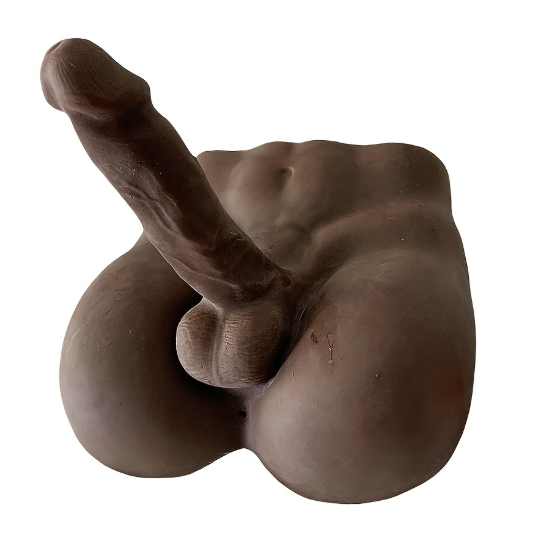 Male Sex Doll with Flexible Dildo, 5.07LB Realistic Sex Dolls with 5 Inch Huge Cock for Female Masturbation, Tight Anal for Gay Sex Toys, Adult Sex Toys Unisex Masturbator for Gay Couple Women