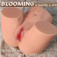 Sex-Puppe Torso 9kg como Sexspielzeug Anal Vaginal sexy Real Doll -Piel bronceada