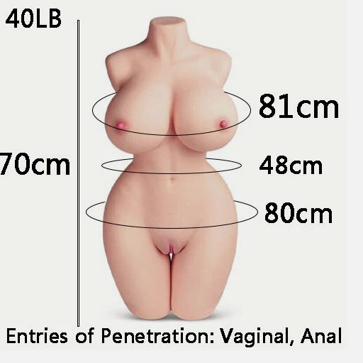 Sexpuppe 16.5kg Vagina Anal Brüste Sextoy Masturbador Taschenmuschi für Männer esp