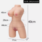 Sex Puppe Torso Masturbator Taschenmuschi Sexspielzeug für Männer Real Doll--3kg
