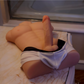 5 kg Lifelike Torso Male Sex Doll for Women with Flexible Dildo Realistic Sex Huge Cock 7.08inches, Sex Dildo Dolls for Women Masturbation, Unisex Masturbator Tight Anal Sex Toy for Men Gay Couple