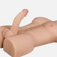 5 kg Lifelike Torso Male Sex Doll for Women with Flexible Dildo Realistic Sex Huge Cock 7.08inches, Sex Dildo Dolls for Women Masturbation, Unisex Masturbator Tight Anal Sex Toy for Men Gay Couple
