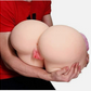 Muñeca sexual de 9,5 kg con trasero tetona, masturbador masculino realista de tamaño natural con vagina estrecha y canal anal 3D para diversas posiciones sexuales, juguete sexual para hombres adultos.