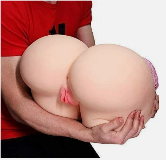 Muñeca sexual de 9,5 kg con trasero tetona, masturbador masculino realista de tamaño natural con vagina estrecha y canal anal 3D para diversas posiciones sexuales, juguete sexual para hombres adultos.