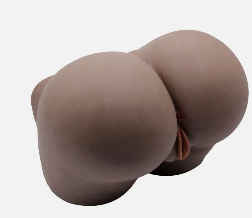 20LB Male Masturbator Sex Doll Pocket Pussies, Realistic Skin Texture Soft Female Big Ass & Pussy Adult Sex Toy with 2 Hole Deeper Vagina & Tight Anal, Torso Sex Dolls for Orgasm