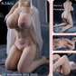 8.5 kg real sex toy sex doll anal vaginal sex masturbator torso 90cm tall - Germany Warehouse
