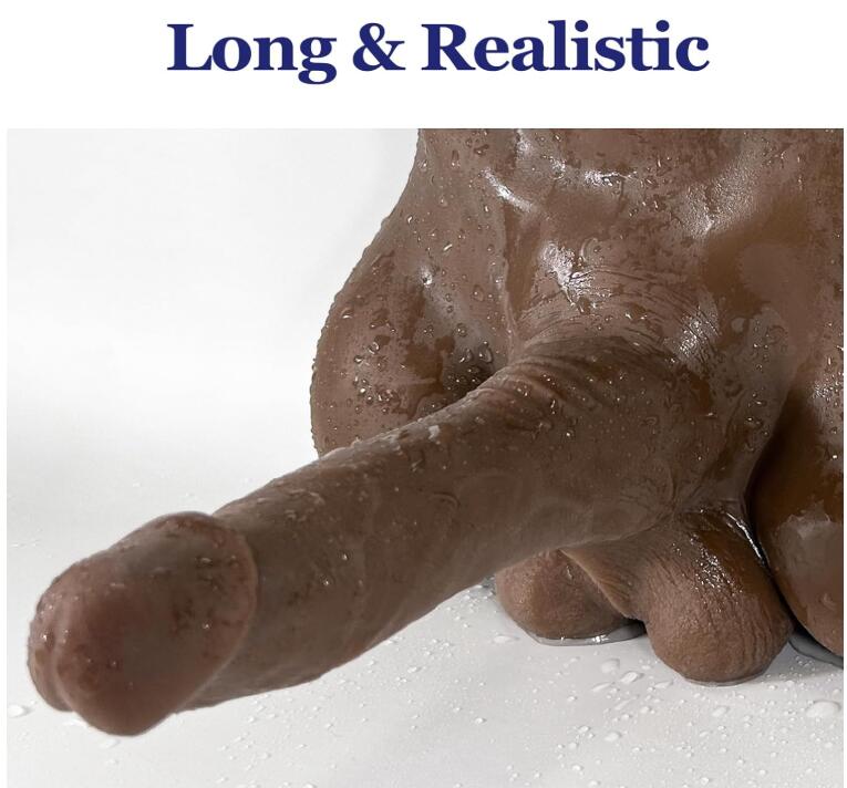 TPE Dildo Sex Black Doll Male Body Torso Adult Sex Toy Big Penis For Women GAy--Germany, France, Italy, Spain, the Netherlands, Portugal, Poland, Sweden, Czech Republic, Hungary, Denmark, Belgium, Austria, Slovakia, Slovenia, Luxembourg