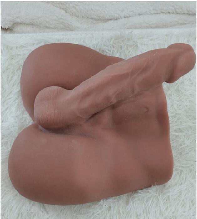 Lifelike G-spot 4D Dildo Sex Doll Male Toso Adult Sex Toy Big Penis For women-3.1kg--- ready to ship to USA