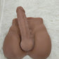 Lifelike G-spot 4D Dildo Sex Doll Male Toso Adult Sex Toy Big Penis For women-3.1kg--- ready to ship to USA