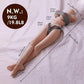 9 kg Realistische Sexpuppe mit Beinen, Männlicher Masturbator mit weicher Brust, Vagina, Anus, TPE-Vollpuppen für Sex, RealDoll für Männer mit Brust, Po, Erwachsenen-Sexpuppe, Männliches Sexspielzeug (Weiß)
