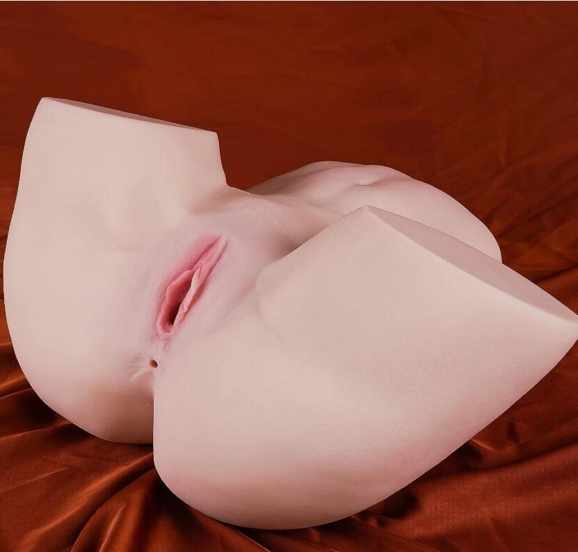 6kg Male Masturbator Sex Doll Pocket Pussies, Realistic Skin Texture Soft Female Big Ass & Pussy Adult Sex Toy with 2 Hole Deeper Vagina & Tight Anal, Torso Sex Dolls for Orgasm-Ship to Germany, France, Italy, Spain, the Netherlands, Portugal, Poland
