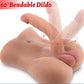 2.8 kg Männlicher Torso für Frauen – G-Punkt-Stimulation – 3D-Dildo mit riesigem Penis – Realistisches Sexspielzeug – TPE-Liebespuppe