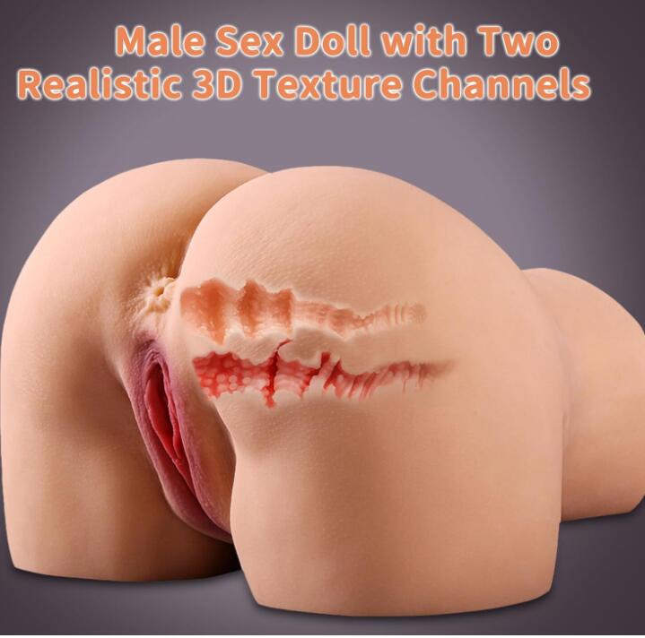 9KG Sex Doll Big Ass Male Masturbator Sex Toys - Life Size Sex Dolls Male Sex Toy Fake Pocket Pussy with Vagina Anal Toys, Adult Toys for Men Couples, TPE Sex Doll, Flesh