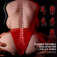 Lifelike Female Sex Doll Adult Toys for Men,Realistic Male Sex Toys for Men with Huge Breasts & Plump Hips, Dual-Channel Male Masturbator Includes Drying Stick