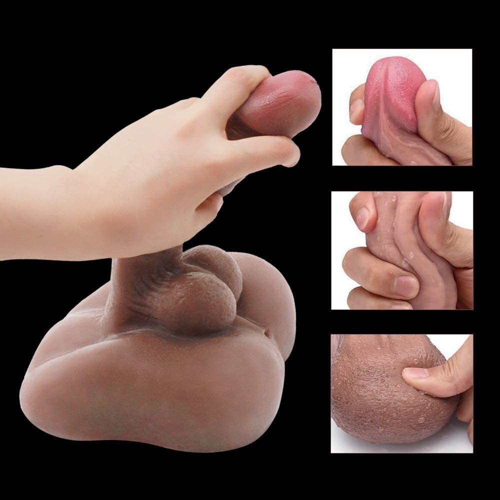 Lifelike Huge Dildo Sex Dolls Male Body Torso Adult Sex Toy Big Penis For women