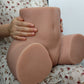 24lb Big Ass Male Masturbator Life Real size Sex Doll Pussy Anal Sex Toy For Men
