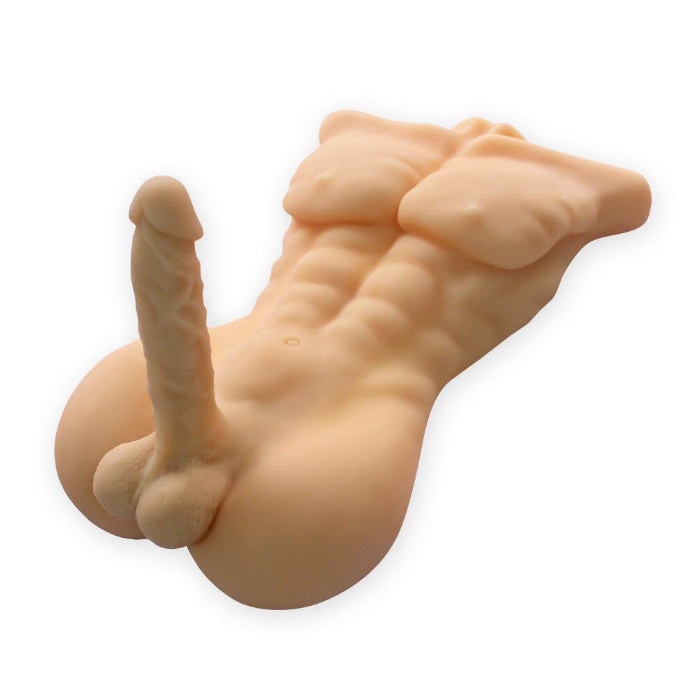 Sex Dildo Doll Male Body Torso for Women G-spot 4D Realistic Big Penis Sex Toy
